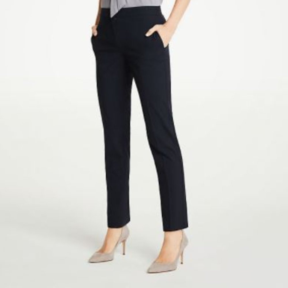 NWT Ann Taylor Navy "the Ankle" dress pants Size 4